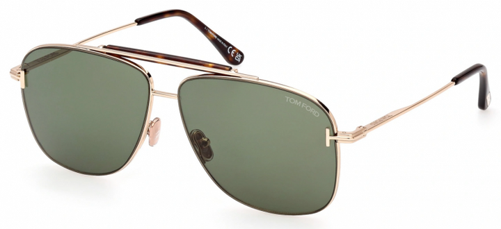 Gafas de sol Tom Ford Jaden TF1017 en oro rosa