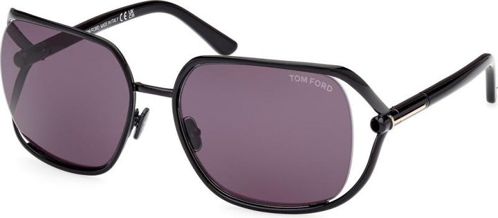 Tom Ford Sari FT0690 Gafas de sol polarizadas negras