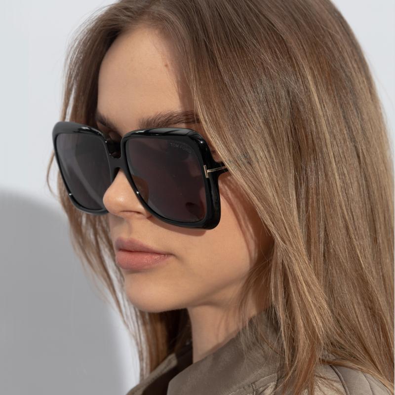 Tom Ford Lorelai FT1156 Oversized Sunglasses in Black