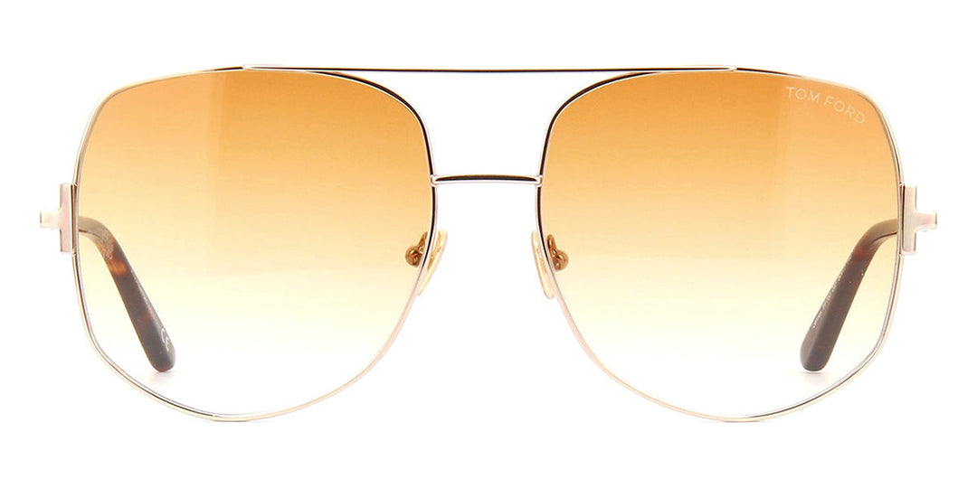 Tom Ford Lennox FT0783 Aviator Sunglasses in Yellow Lens