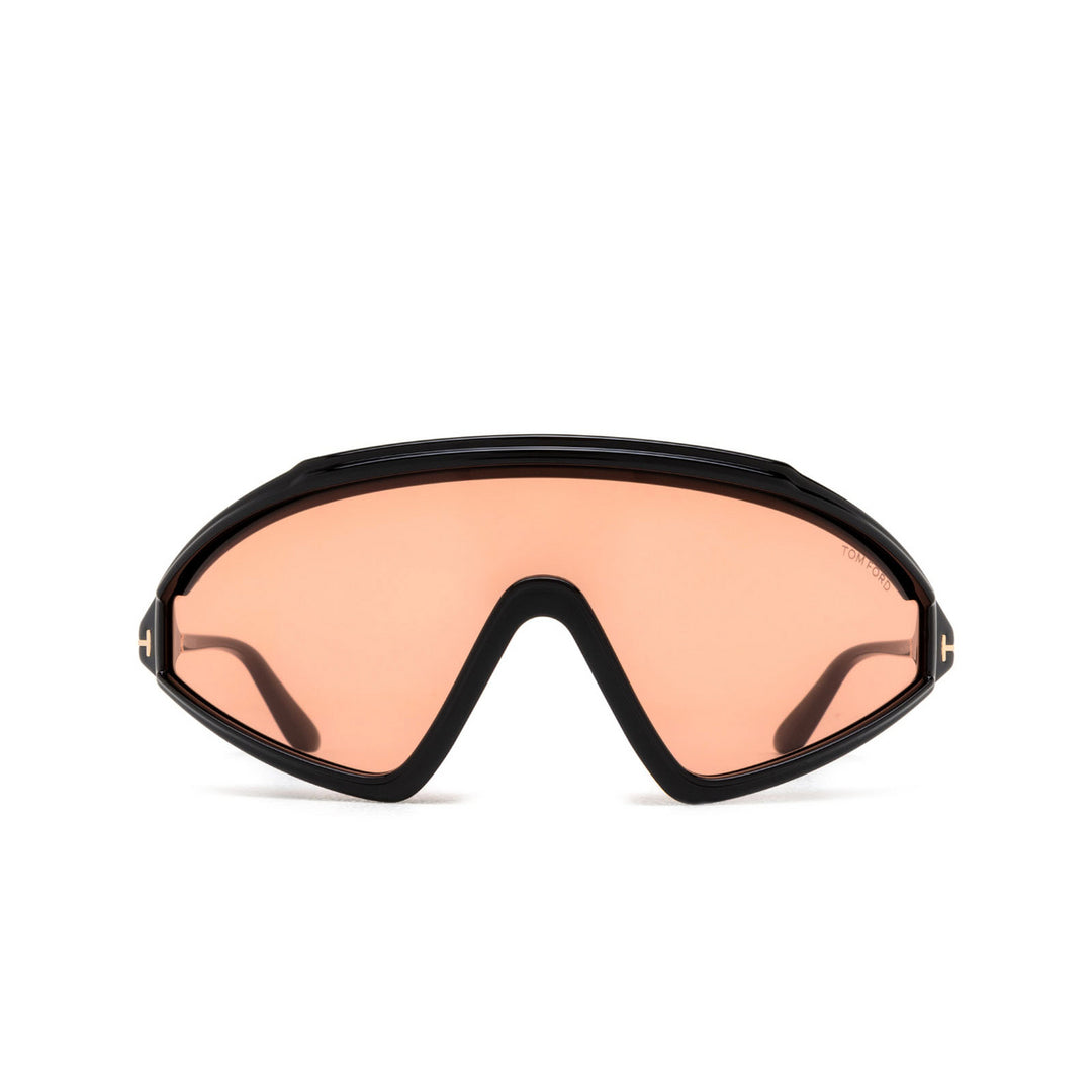 Tom Ford Lorna FT1121 Black Orange Sunglasses - Product Image 3 - Designer Daydream
