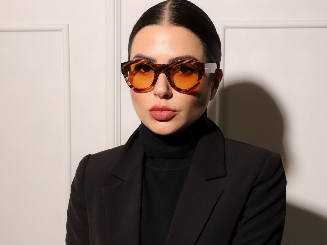 Tom Ford Lucinda FT1212 Sunglasses in Havana Yellow