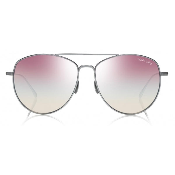 Tom Ford FT0784 Milla Sunglasses in Silver Mirror