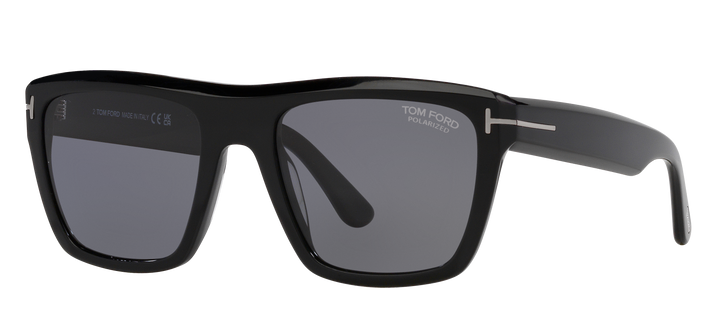 Tom Ford Alberto FT1077-N Black Polarized Sunglasses