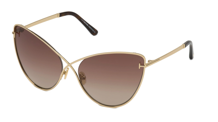 Tom Ford Leila FT0786 Cat Eye Sunglasses in Brown Gradient