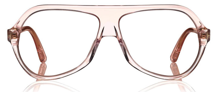 Tom Ford Thomas FT0732 Aviator Sunglasses in Pink Transparent