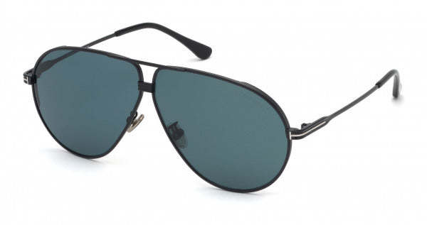 Tom Ford Jet FT0734-H Black Aviator Sunglasses