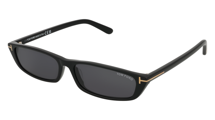 Tom Ford FT1058 Alejandro Black Slim Sunglasses