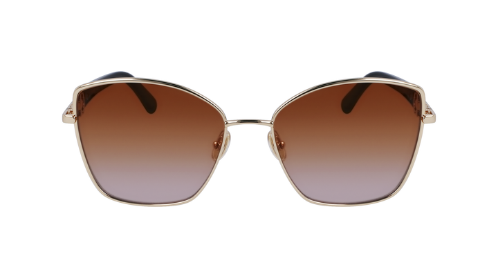 Salvatore Ferragamo SF225S gafas de sol azules sin montura