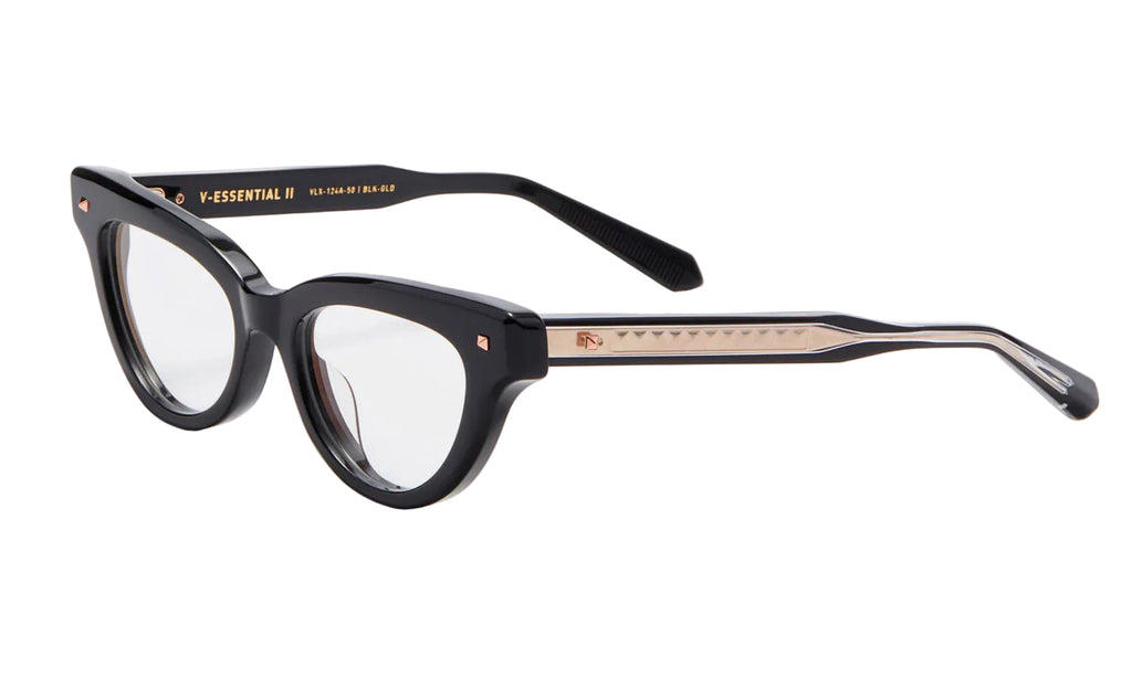 Valentino VLX124-A Black Cat Eye Frames – Designer Daydream