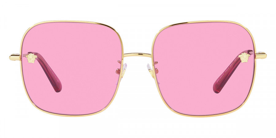 Versace VE2246-D Sunglasses in Gold Tinted Pink