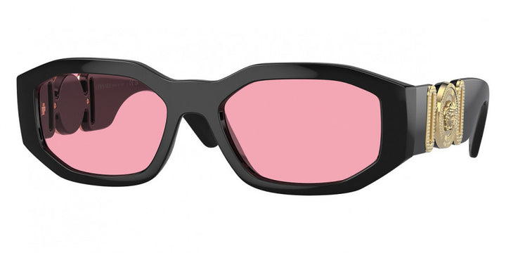 Versace VE4361 Biggie Sunglasses in Black Pink
