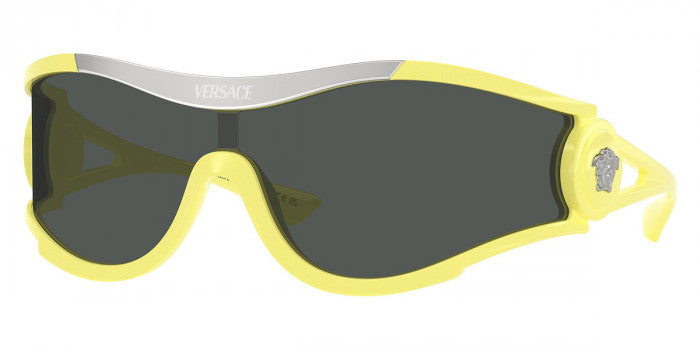 Versace VE2275 Shield Sunglasses in Yellow