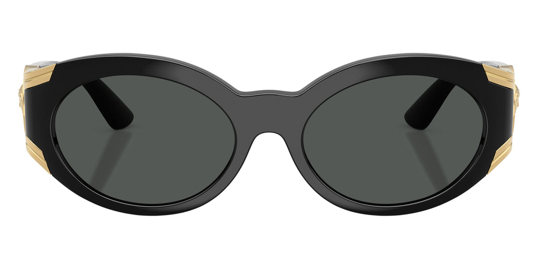 Versace VE4503U Medusa Sunglasses in Black Gold