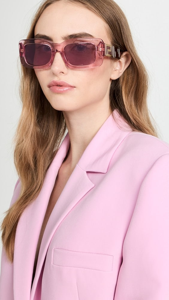 NEW Versace VE4425U Pink Medusa Thick offers Rim Sunglasses