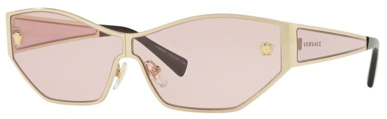 Versace VE2205 Cat Eye Sunglasses in Gold Pink