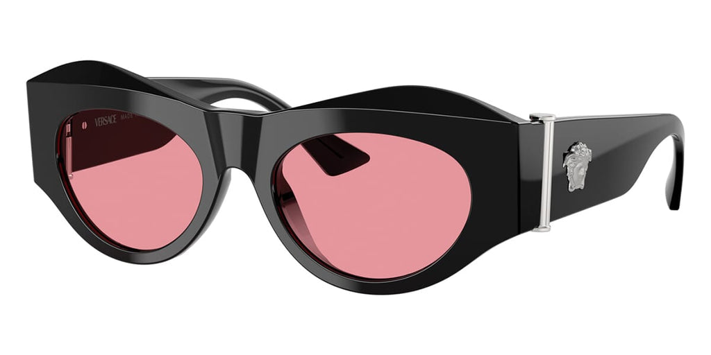 Versace VE4477U Black Pink Lens Sunglasses