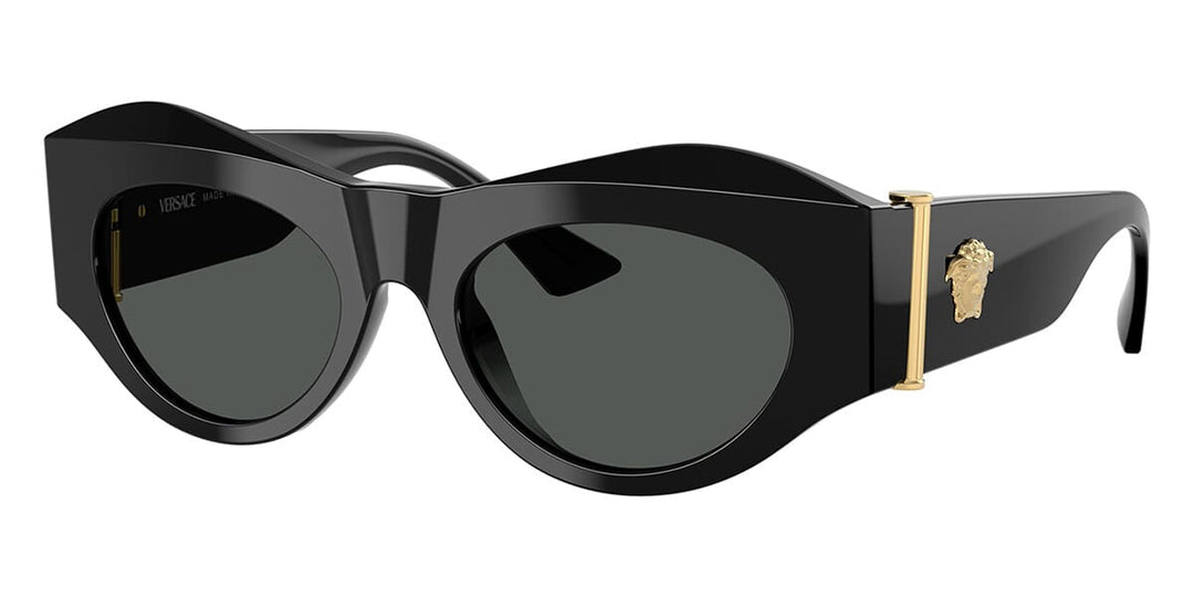 Versace Gafas de sol con máscara VE4446 en negro