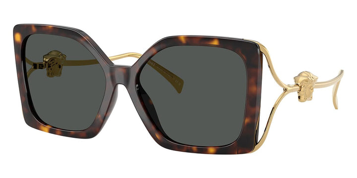 Versace VE4502U Medusa Sunglasses in Havana Brown