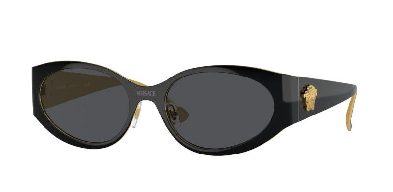 Versace VE2263 Metal Sunglasses in Black