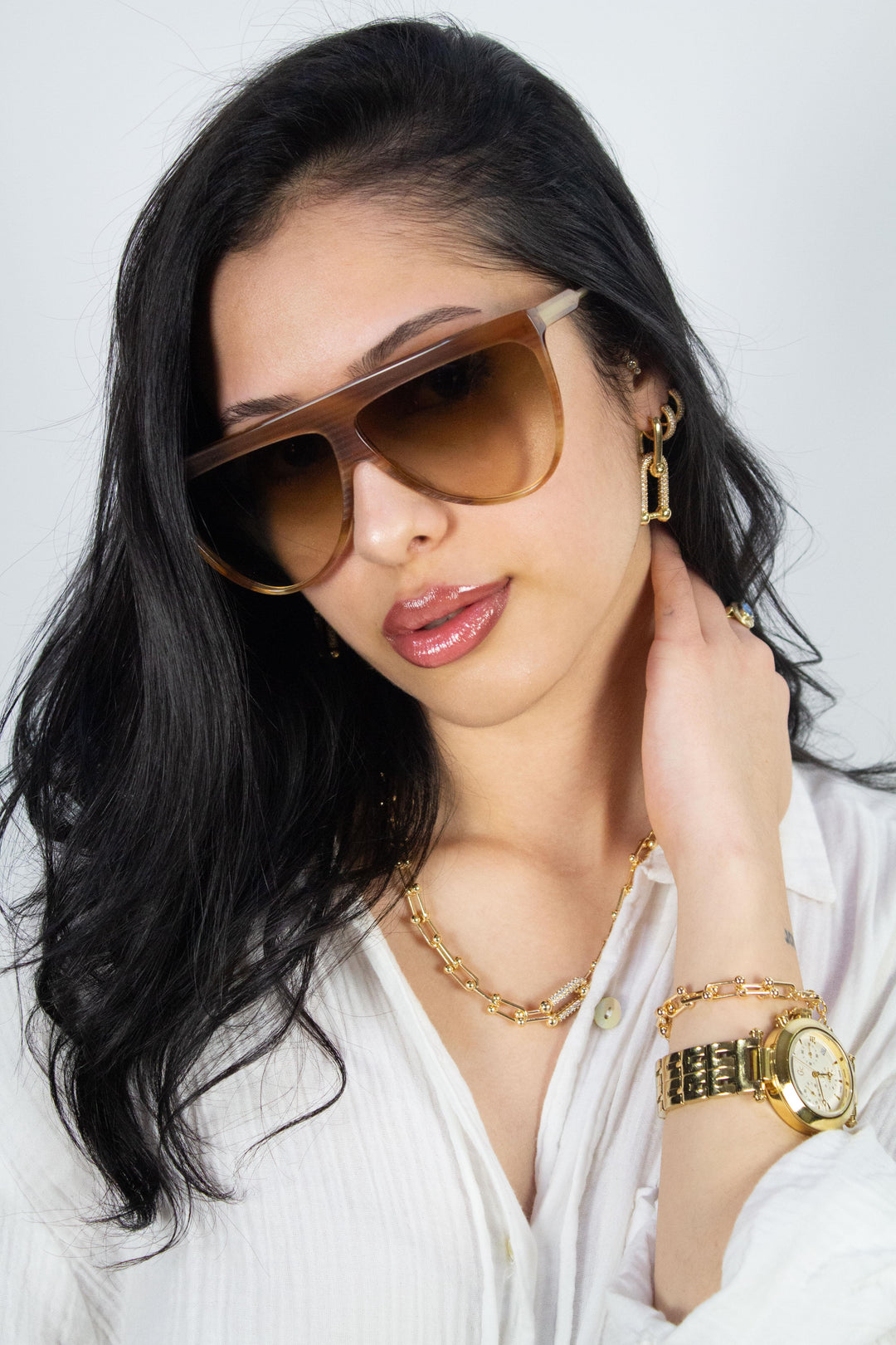 Gafas de sol Saint Laurent SL537 Palace en negro