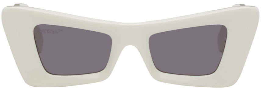 Off White Accra 007 Sunglasses in White