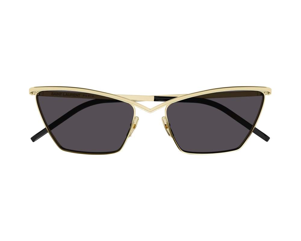 Saint Laurent SL637 Cat Eye Sunglasses in Gold