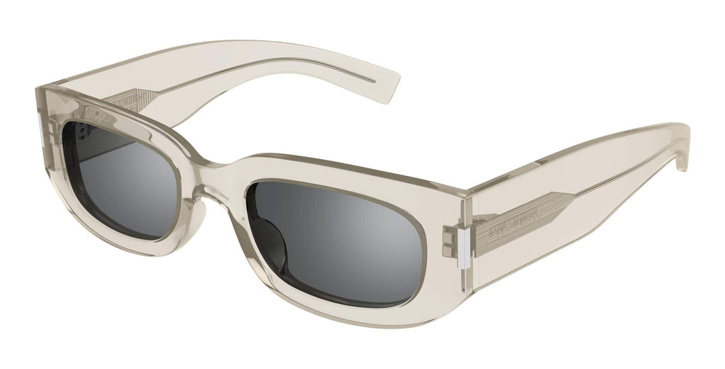 Saint Laurent SL697 Sunglasses in Transparent | Designer Daydream