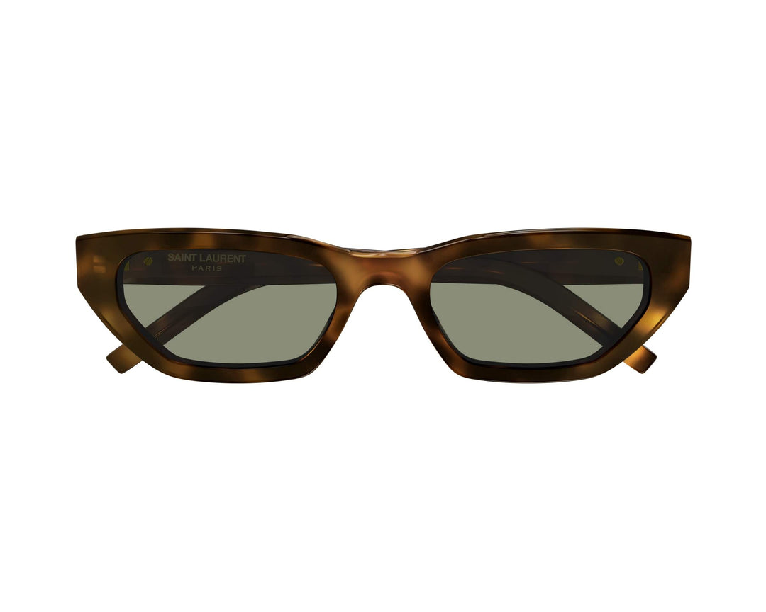 Saint Laurent SL M126 Sunglasses in Havana Brown