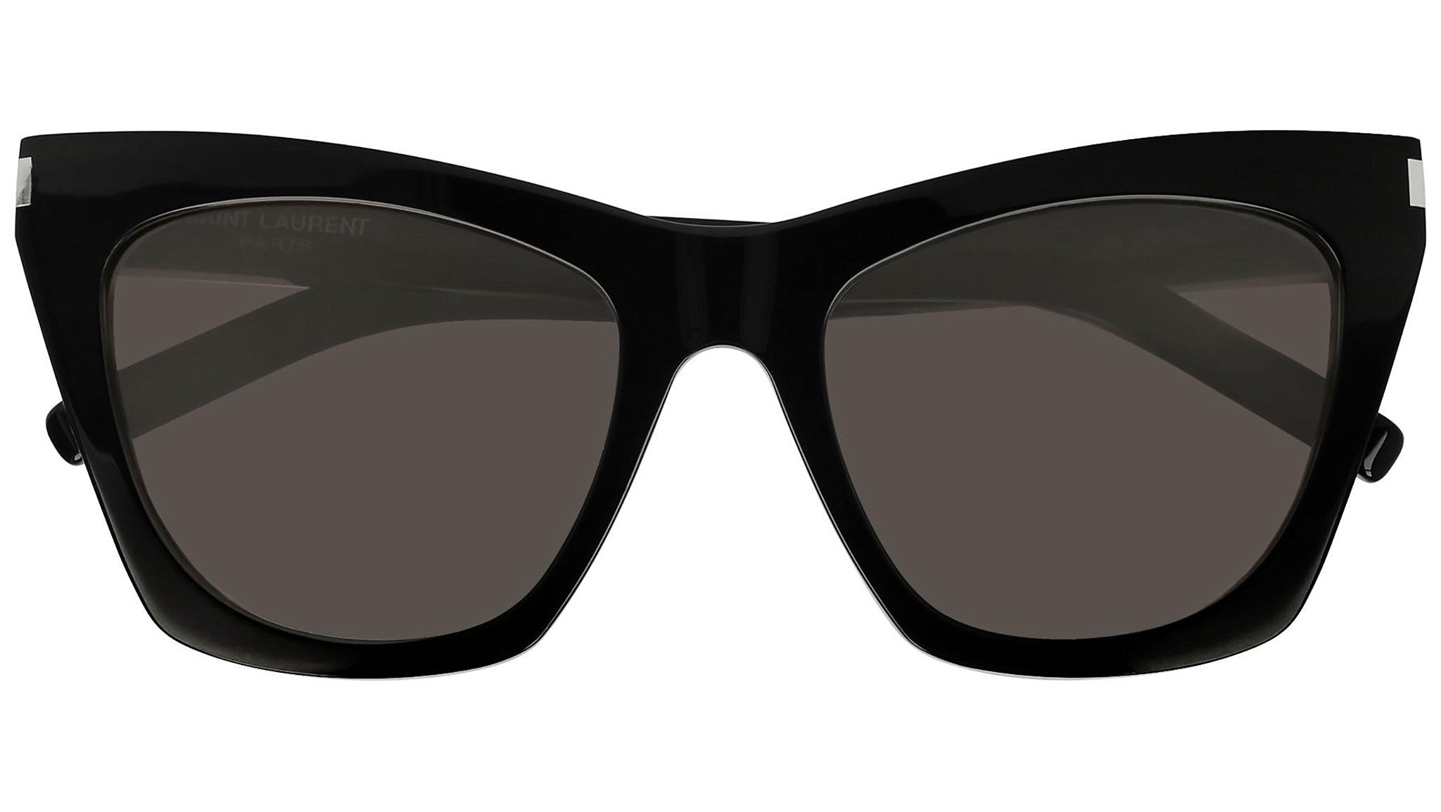 Saint Laurent Kate SL214 Cat Eye Sunglasses in Black – Designer