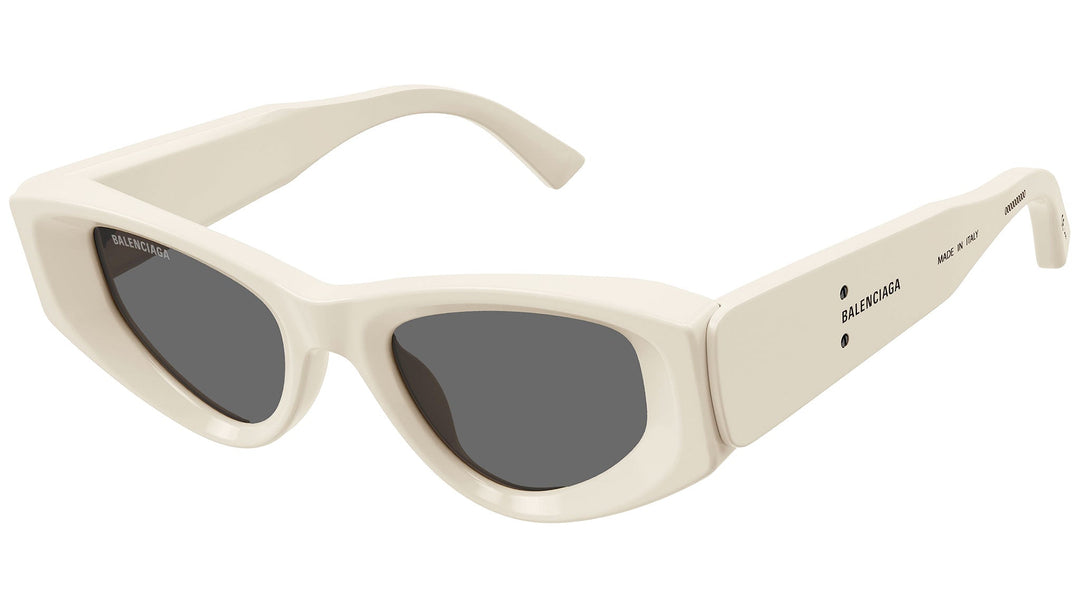 Balenciaga BB0243S Inverted Cat Eye Sunglasses in Beige