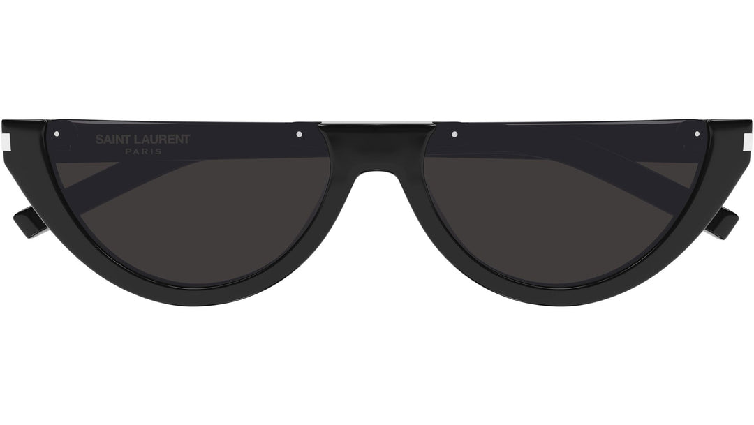 Saint Laurent SL563 Gafas de sol estilo ojo de gato en negro