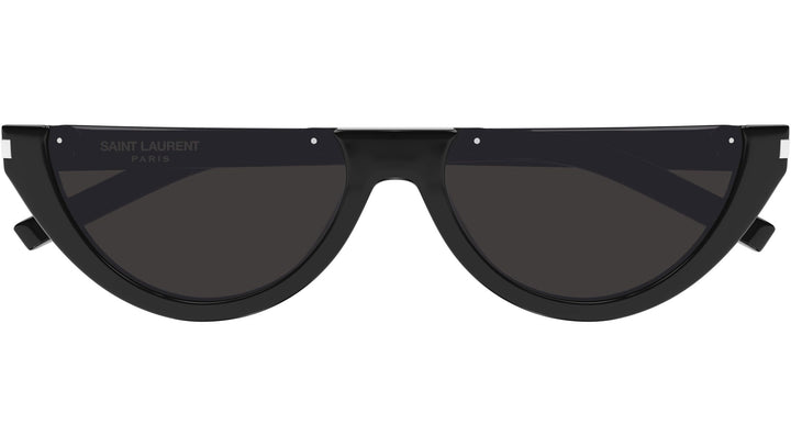 Saint Laurent SL563 Gafas de sol estilo ojo de gato en negro