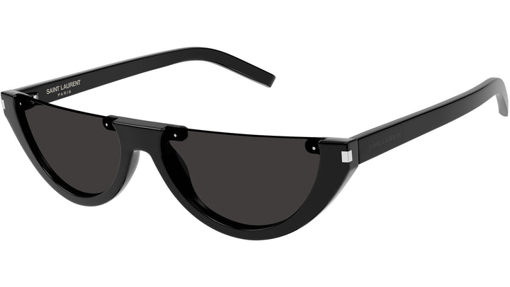 Saint Laurent SL563 Gafas de sol estilo ojo de gato en negro