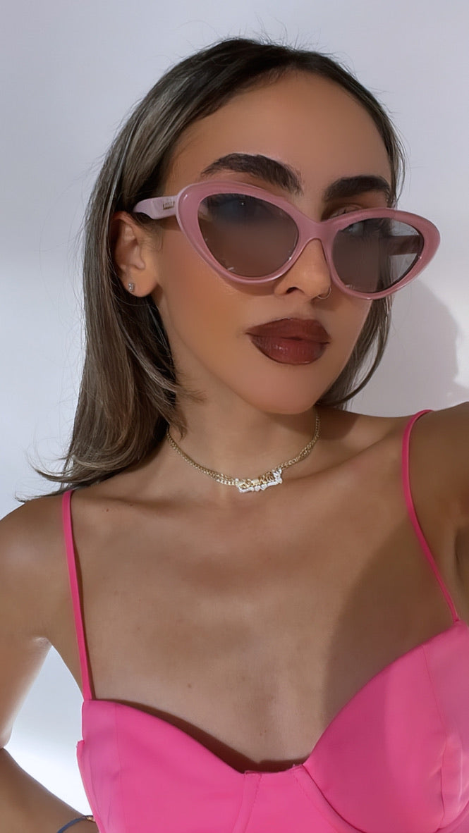 Buy Women Pink Arrow Cat Eye Sunglasses Online at Best Prices in India -  JioMart.