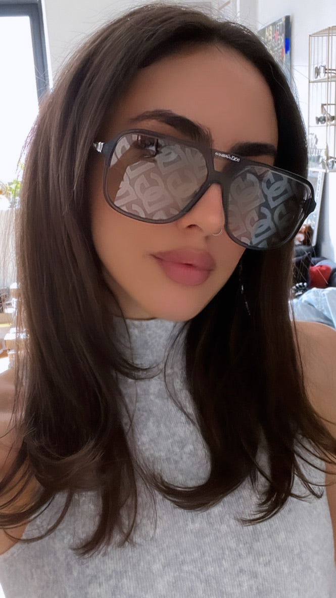 Dolce & Gabbana DG4354 Gunmetal Mirror Sunglasses