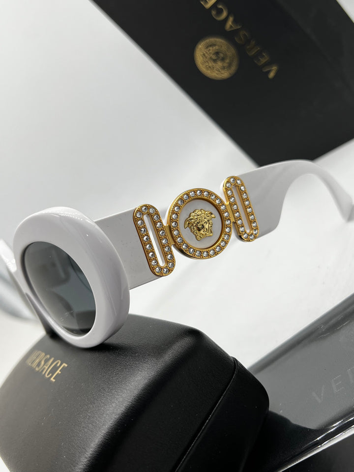Versace VE4426BU Sunglasses in White Crystal
