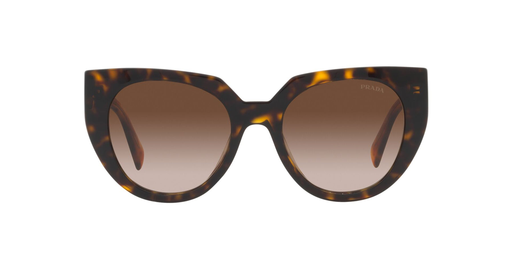 Prada PR14WS Oversized Sunglasses in Tortoise – Designer 