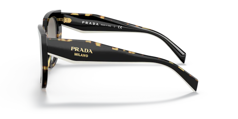 Prada PR14WS Gafas de sol extragrandes en negro carey