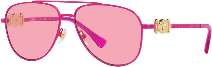 Versace Gafas de sol de aviador en rosa VK2002 para niños
