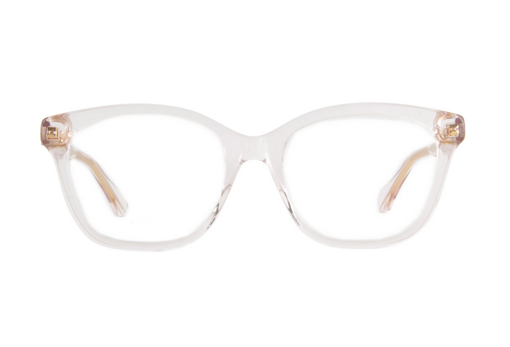 Gucci GG0566ON Clear Pink Eyeglasses Frames