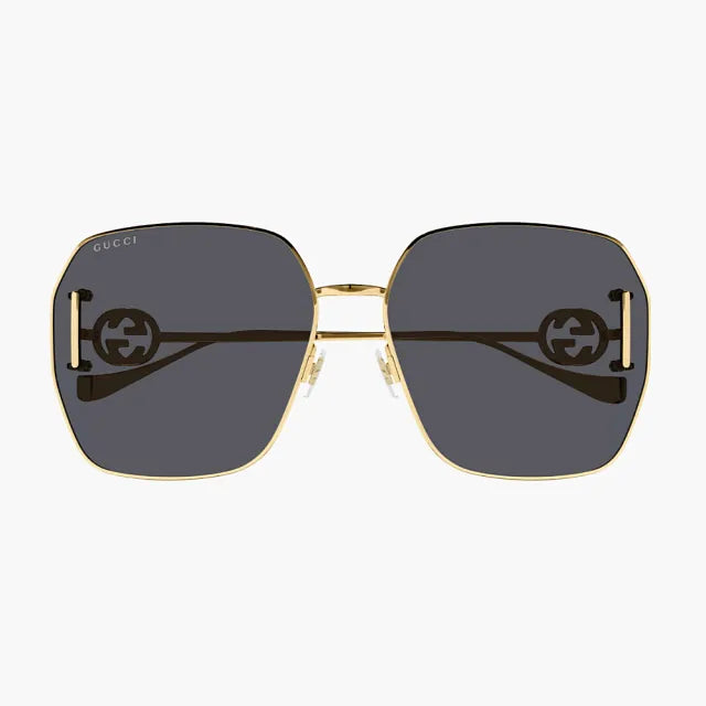 Gafas de sol Gucci GG1207SA dorado gris