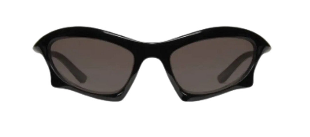 Balenciaga BB0229S Gafas de sol tipo murciélago en negro