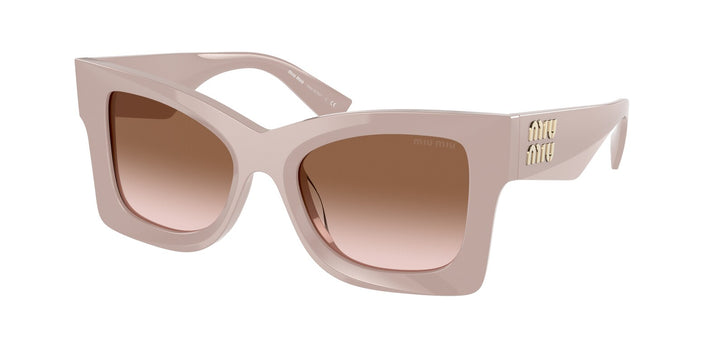 Miu Miu MU08WS Pink Thick Cat Eye Sunglasses