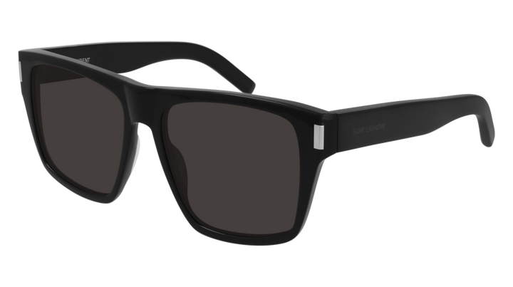 Saint Laurent SL424 Flat Top Sunglasses in Black