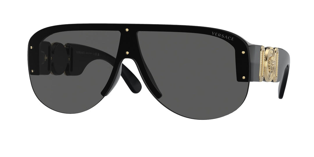 Versace VE4391 Medusa Mask Sunglasses in Black