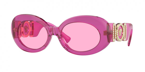 Versace VE4426BU Sunglasses in Transparent Pink