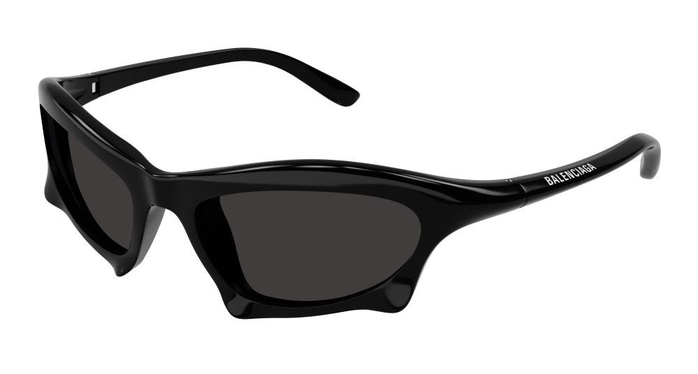 Balenciaga BB0229S Gafas de sol tipo murciélago en negro