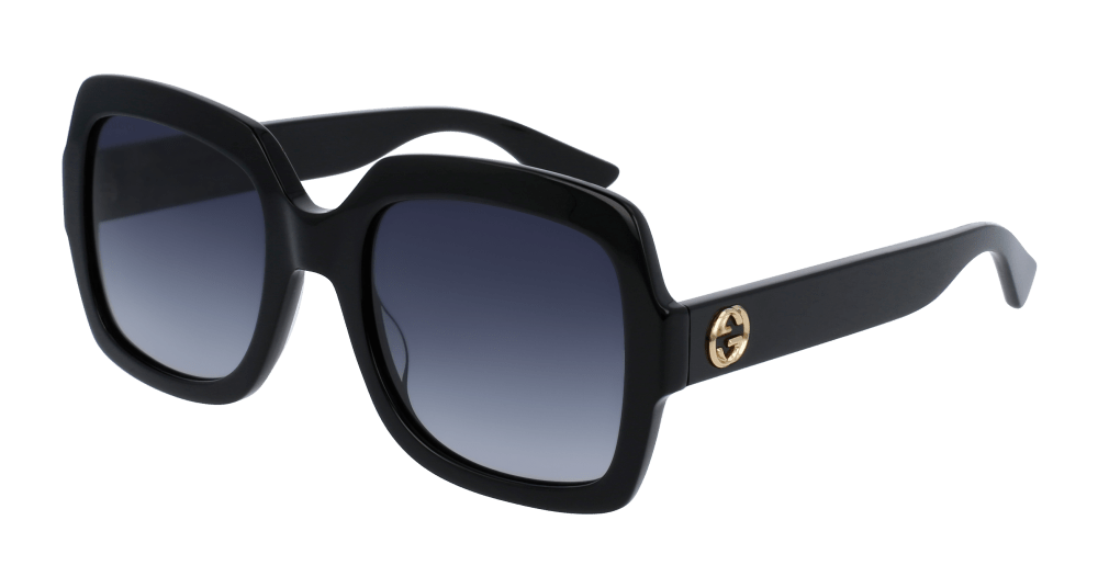 Gucci GG0036SN Black Square Sunglasses