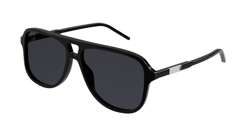 Gucci GG1156S Gafas de sol de aviador negras